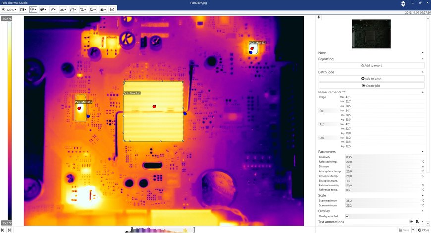 FLIR anuncia el software Thermal Studio para termografistas para automatizar el procesamiento de imágenes térmicas